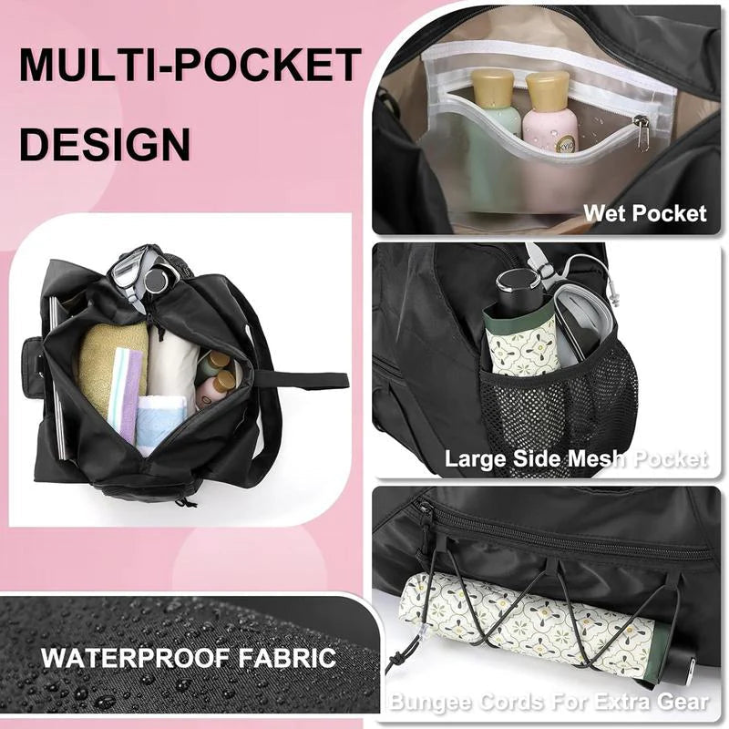 Yoga Mat Bag with Shoe Pocket