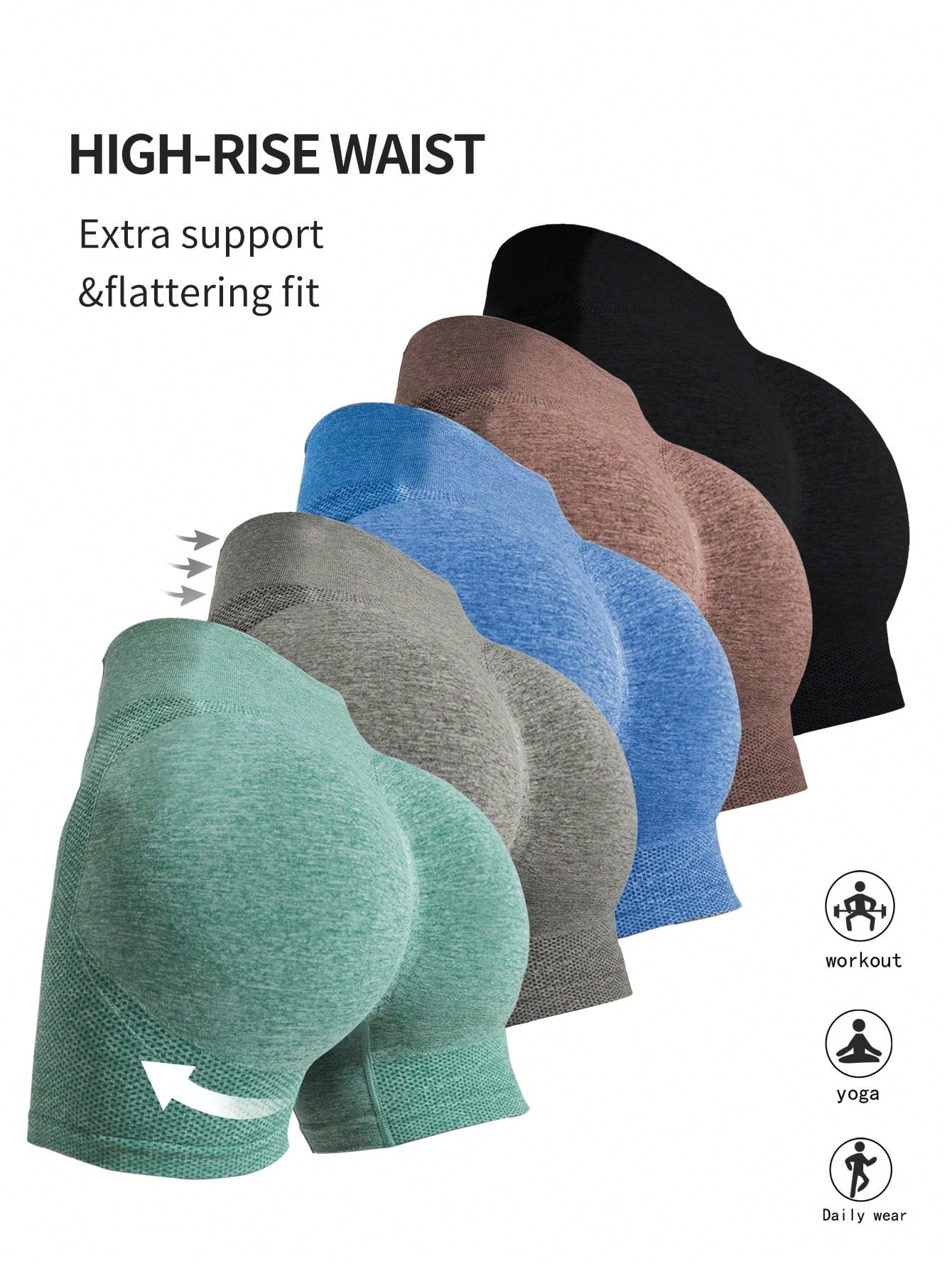 Yoga Basic Women'S Fitness Yoga Sports Shorts