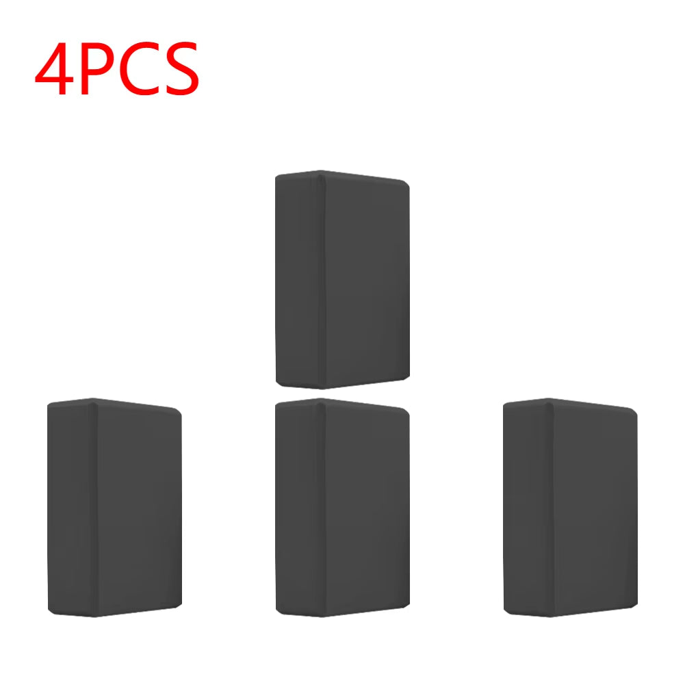 EVA Yoga Block Solid Color Yoga Balance Bricks Moisture-Proof High Density Yoga Blocks Body Shaping Yoga Blocks for Yoga Pilates