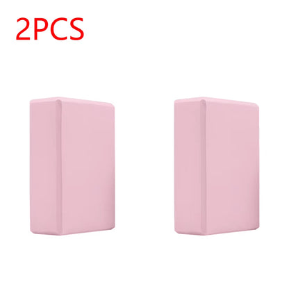 EVA Yoga Block Solid Color Yoga Balance Bricks Moisture-Proof High Density Yoga Blocks Body Shaping Yoga Blocks for Yoga Pilates