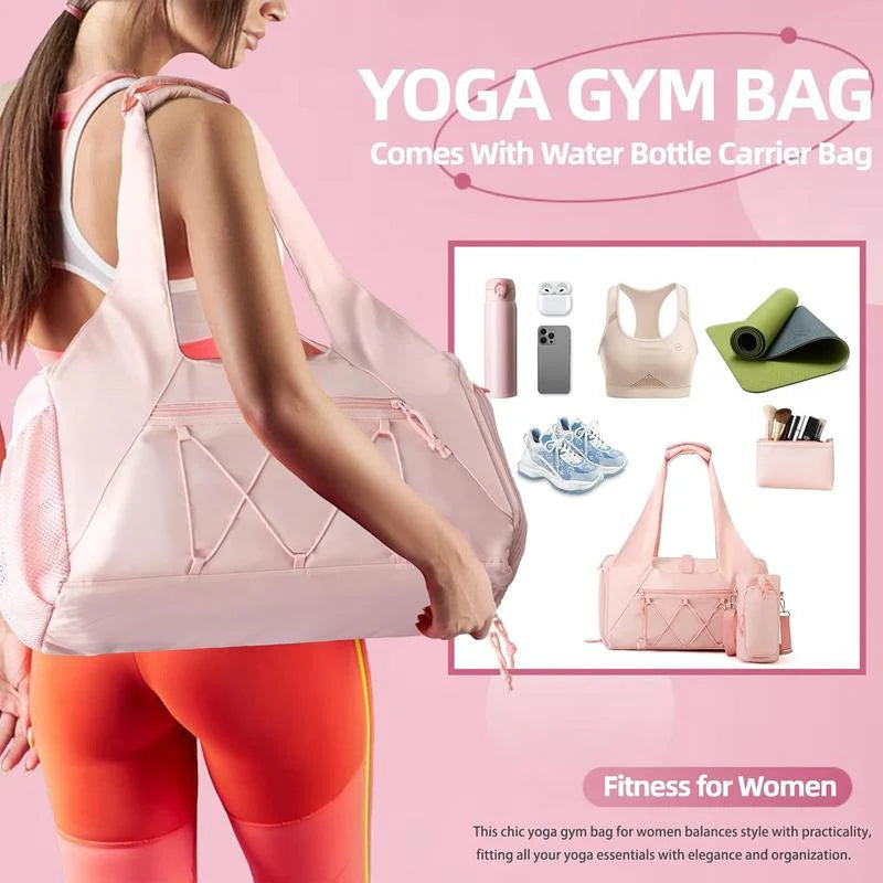 Yoga Mat Bag with Shoe Pocket