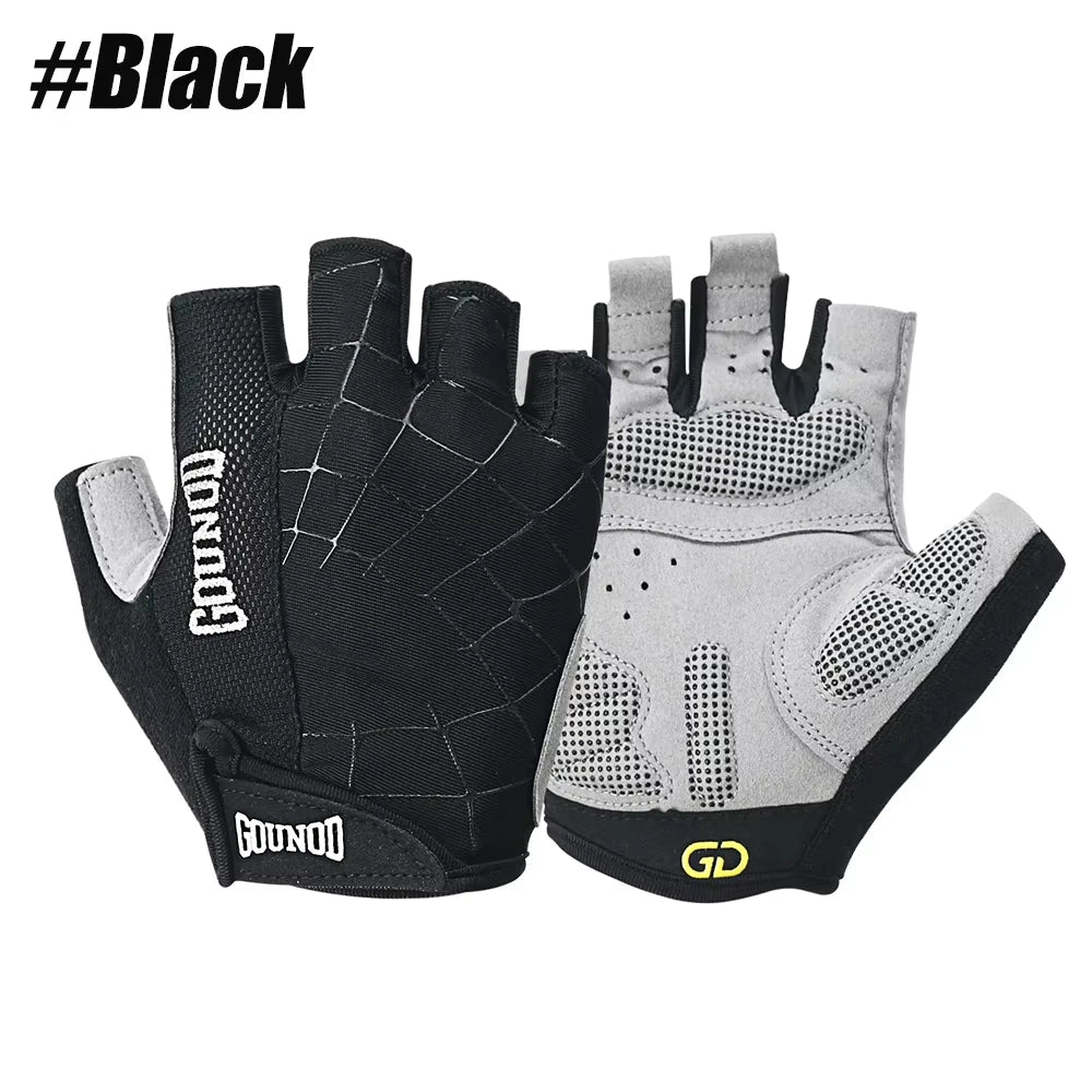 1Pair Gym Workout Gloves, Fingerless Gloves for Weightlifting,Lightweight Breathable Fitness Gloves,Sports Gloves for Training