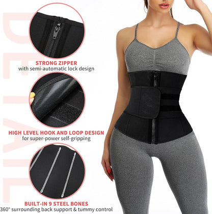 Neoprene Workout Belt for Women - Fitness | PREMA TIME